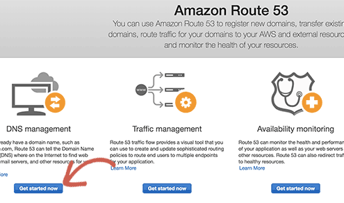 Get started with DNS management