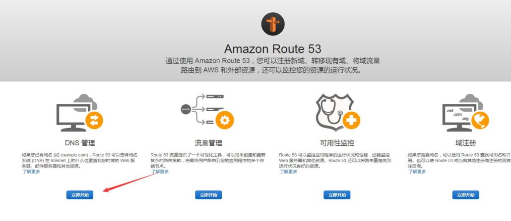 使用aws云域名系统 Dns 安阳网站建设 网站优化